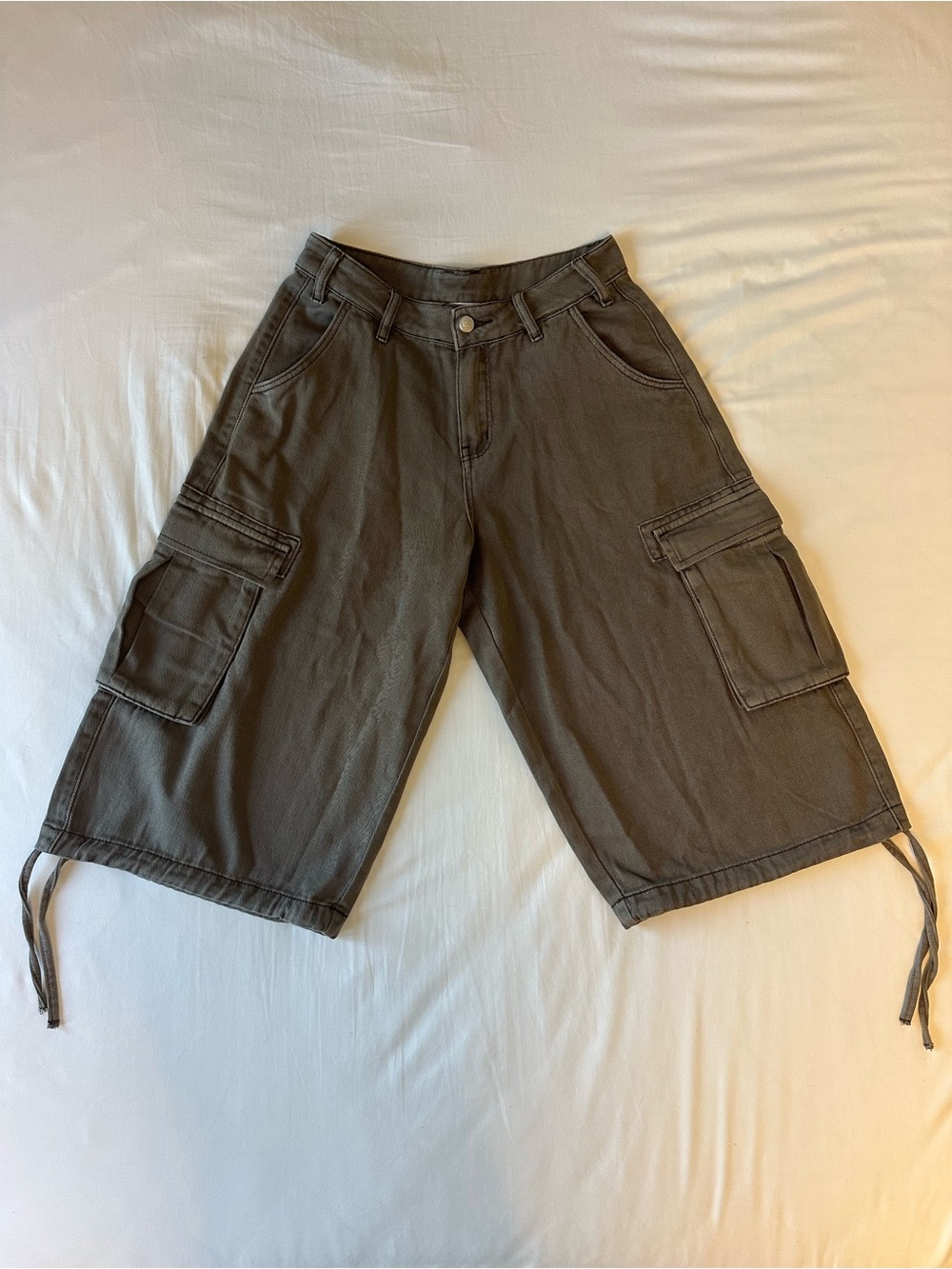 Low Rise Cargo Shorts